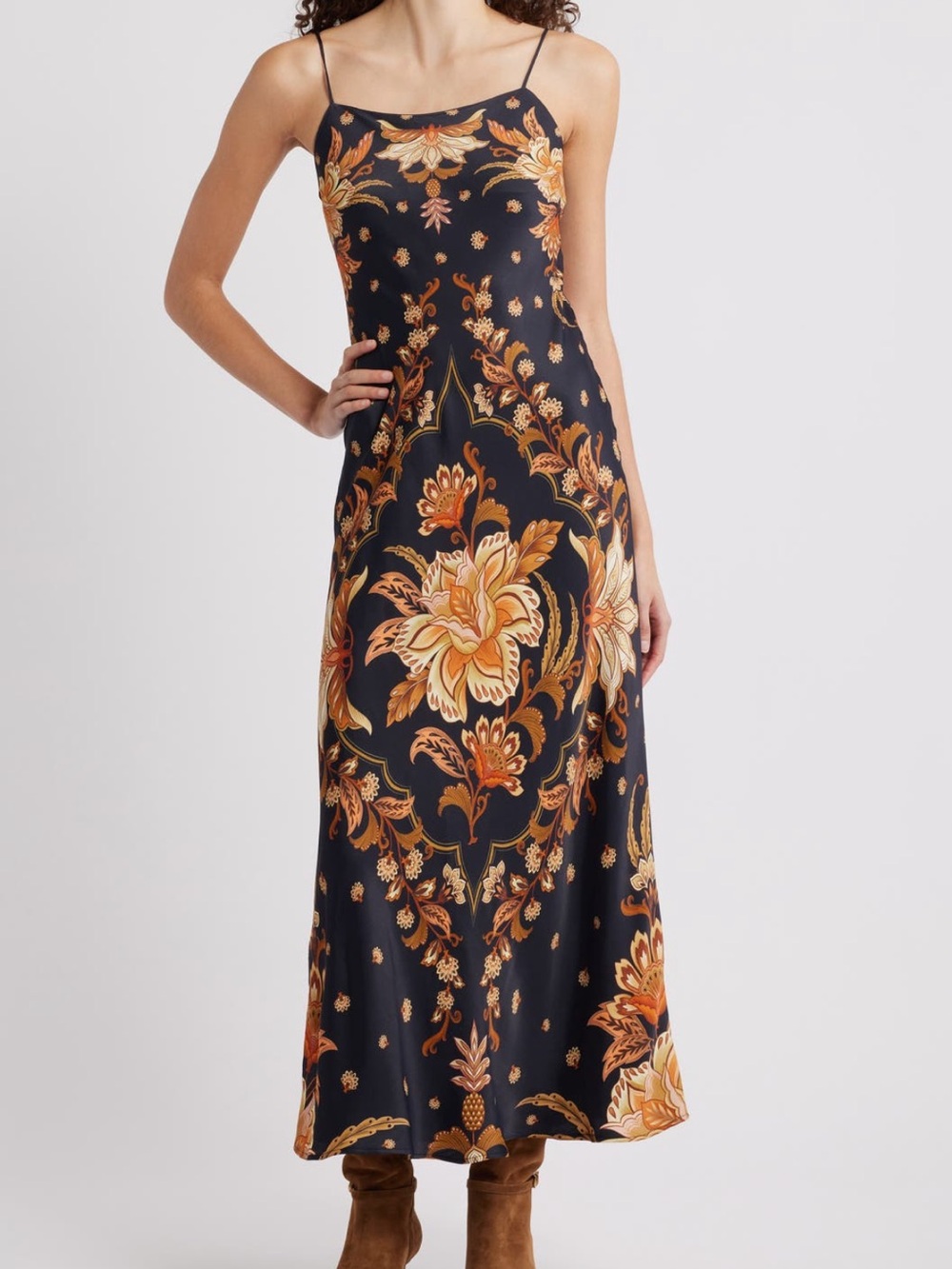 FARM Rio Majestic Garden Slip Dress NWT Size Medium